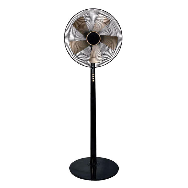 Ανεμιστήρας με Ορθοστάτη Μαύρο-Χρυσό Φ40 60W