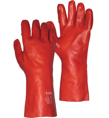 Γάντια PVC μήκους(35cm)