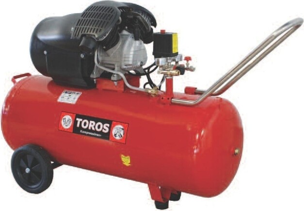 ΜΟΝΟΦΑΣΙΚΟΣ ΑΕΡΟΣΥΜΠΙΕΣΤΗΣ TOROS 100 L / 3HP ΜΟΝΟΜΠΛΟΚ