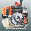 BENZINOKINHTO ΕΛΑΙΟΡΑΒΔΙΣΤΙΚΟ ΜΕ ΧΤΕΝΙΑ STIHL KOMBI KM 56 RC-Ε + SP-KM